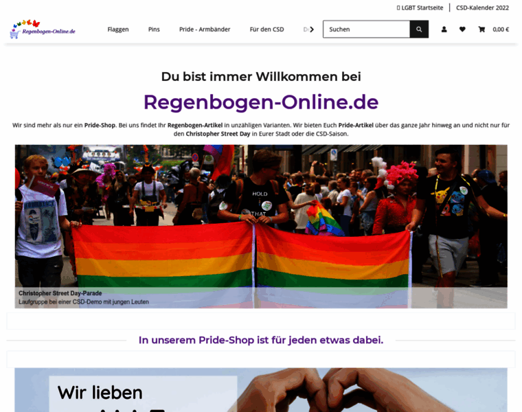 Regenbogen-online.de thumbnail