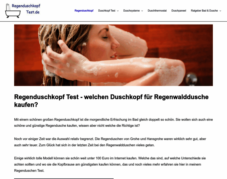 Regenduschkopf-test.de thumbnail