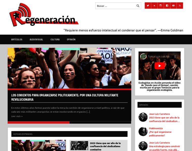 Regeneracionlibertaria.org thumbnail