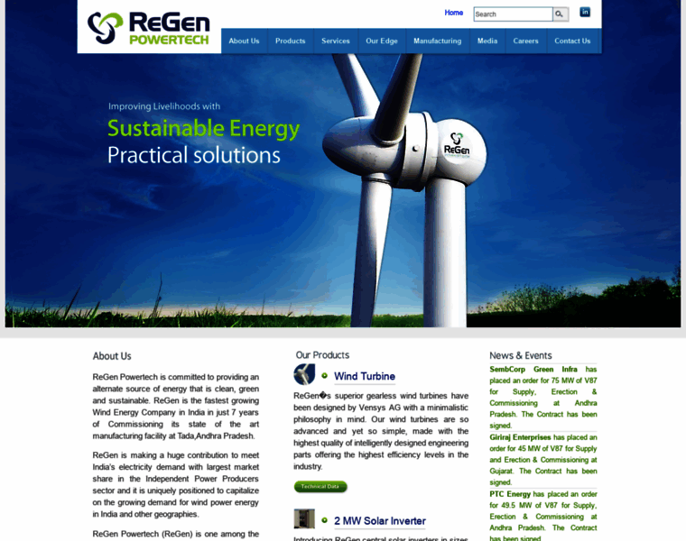 Regenpowertech.com thumbnail