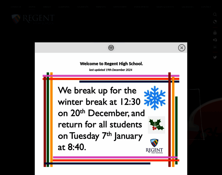 Regenthighschool.org.uk thumbnail Regenthighschool.org.uk thumbnail