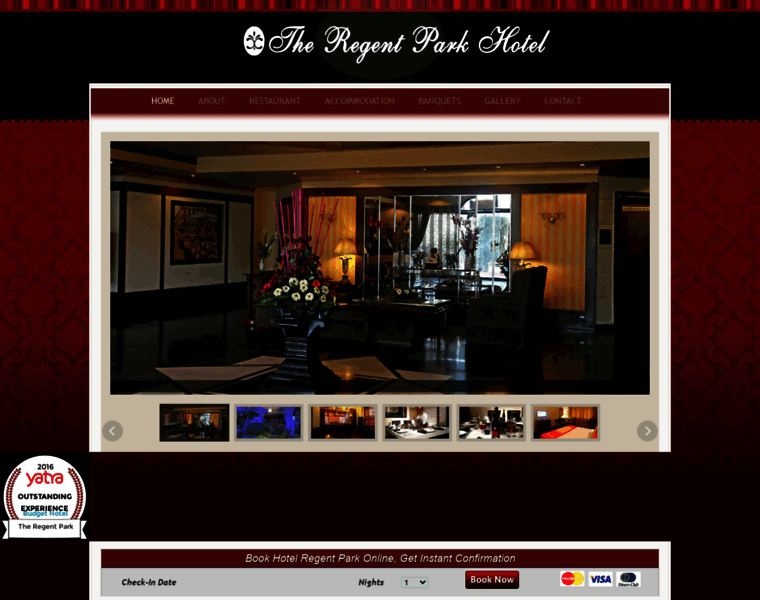 Regentparkhotel.net thumbnail