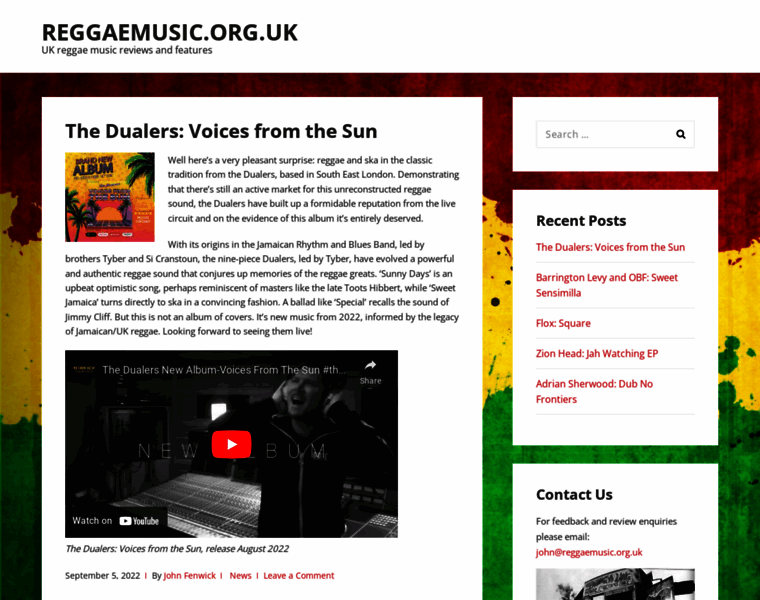 Reggaemusic.org.uk thumbnail