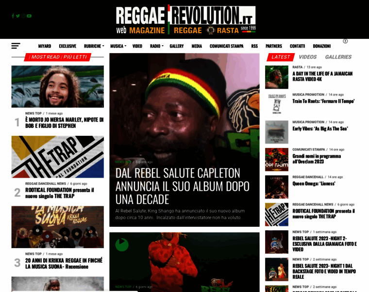 Reggaerevolution.it thumbnail