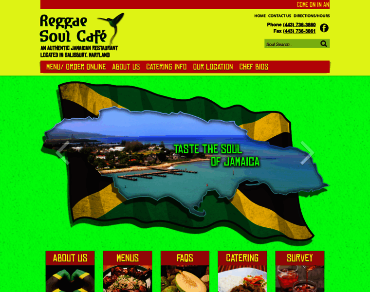 Reggaesoulcafe.com thumbnail