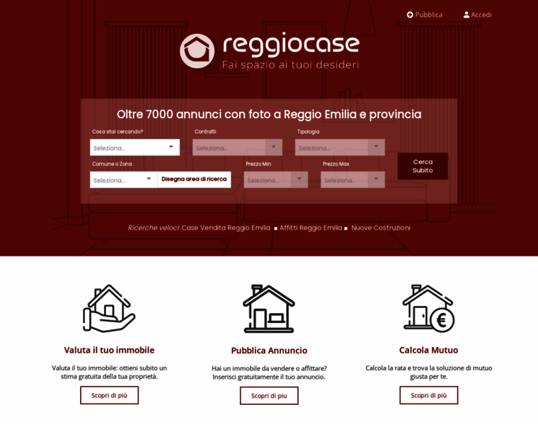 Reggiocase.it thumbnail