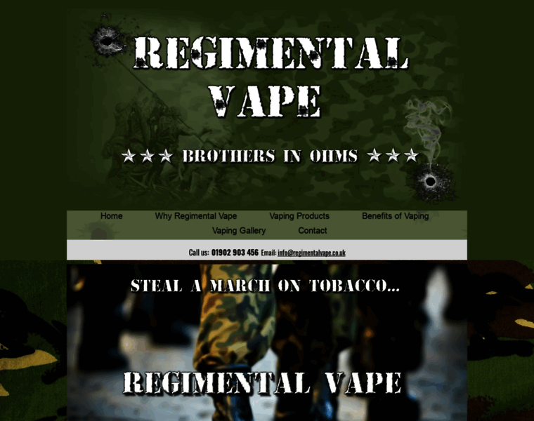 Regimentalvape.co.uk thumbnail