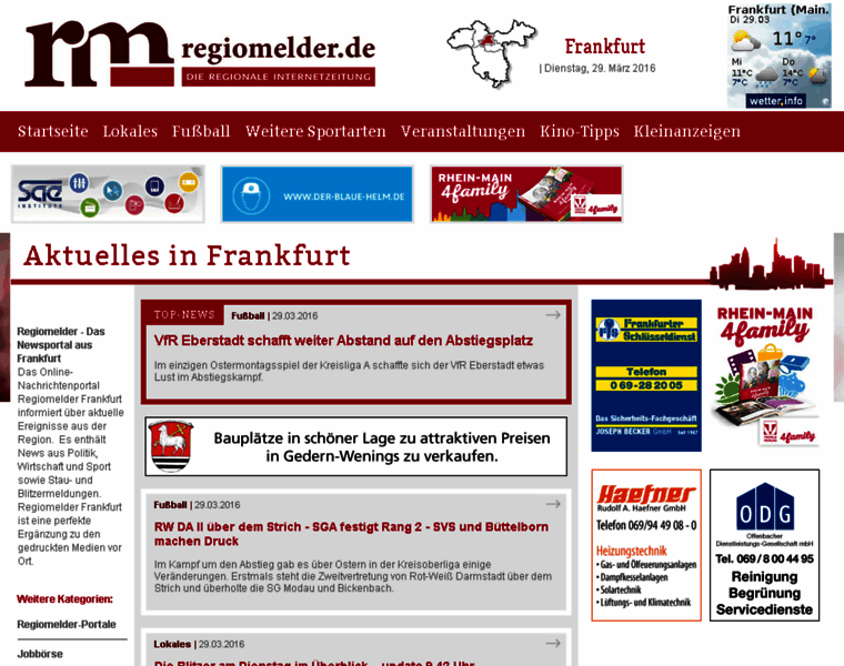 Regiomelder-frankfurt.de thumbnail