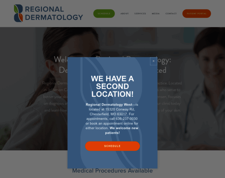Regionaldermatology.com thumbnail