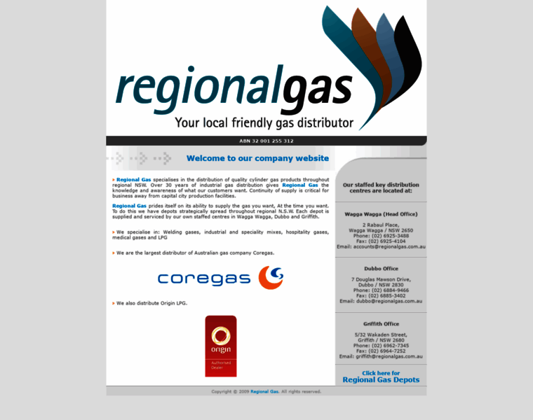 Regionalgas.com.au thumbnail