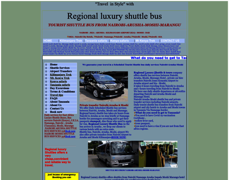 Regionalluxuryshuttle.com thumbnail