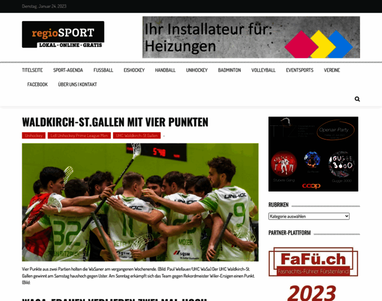 Regiosport.ch thumbnail