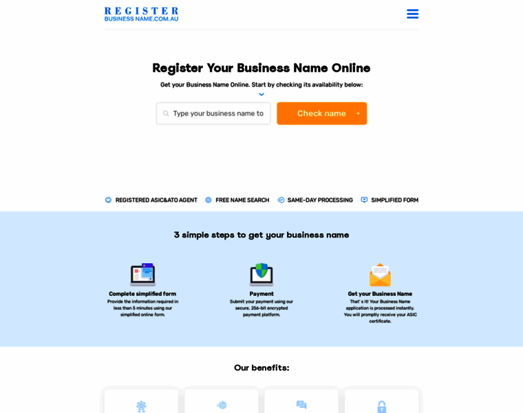 Registerbusinessname.com.au thumbnail
