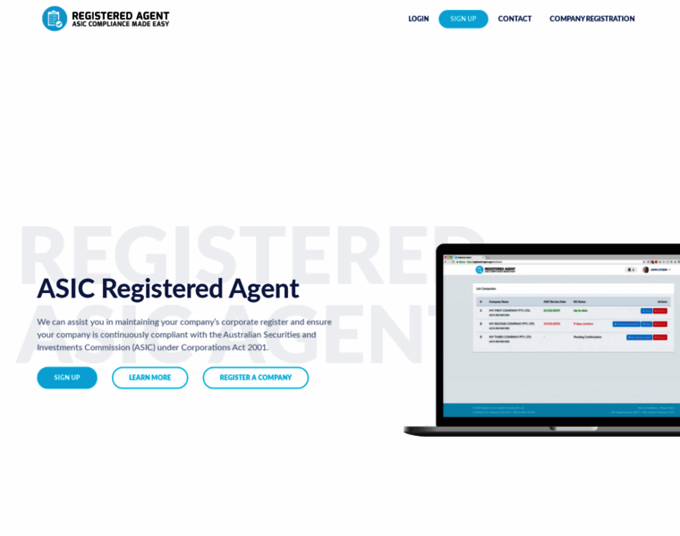 Registered-agent.com.au thumbnail