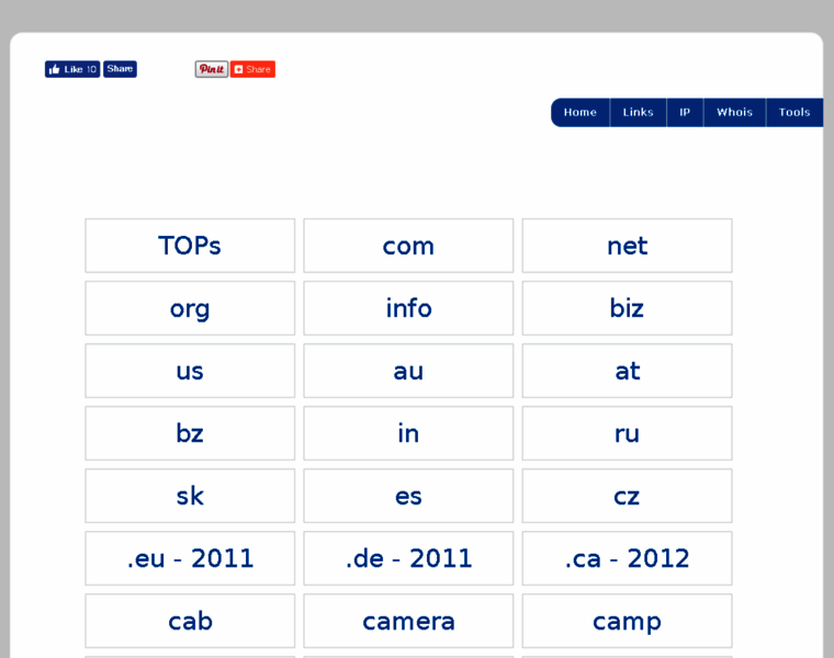 Registered-domains-list.com thumbnail