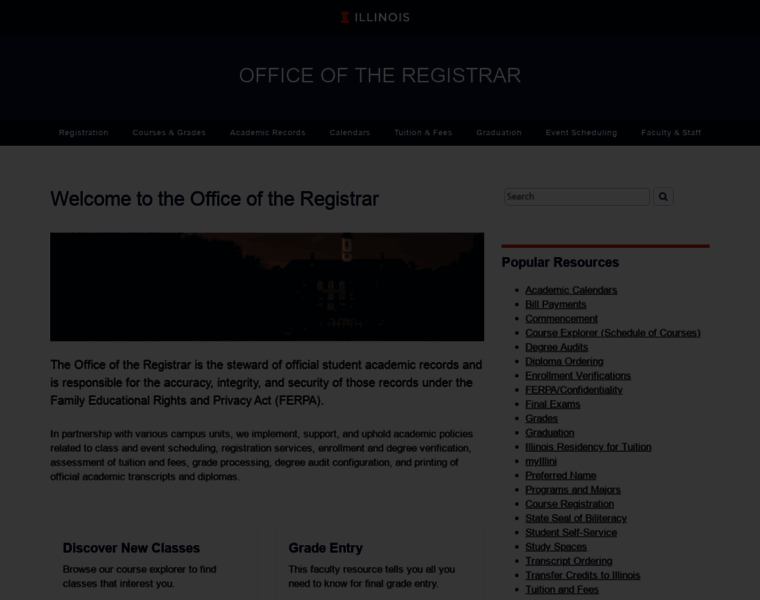 Registrar.illinois.edu thumbnail