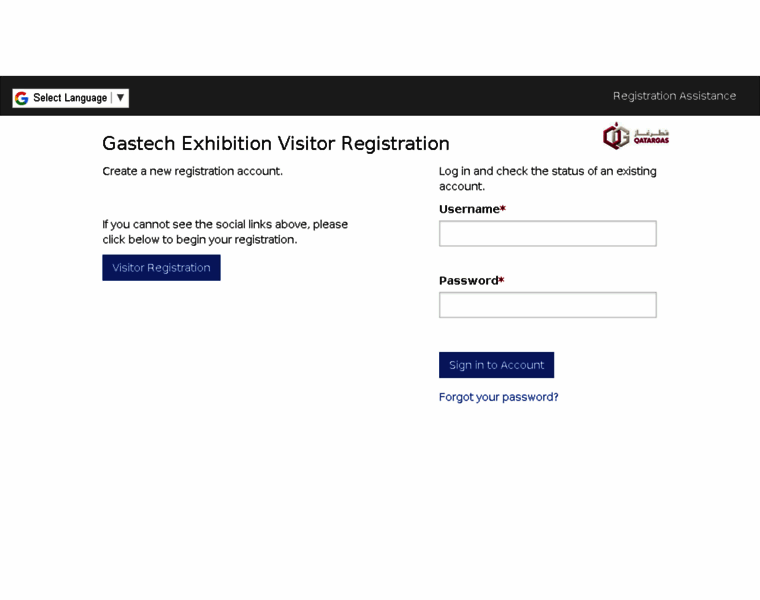 Registration.gastechevent.com thumbnail