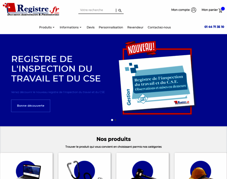 Registre.fr thumbnail