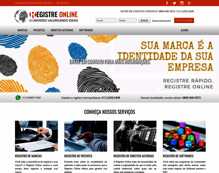 Registreonline.com.br thumbnail