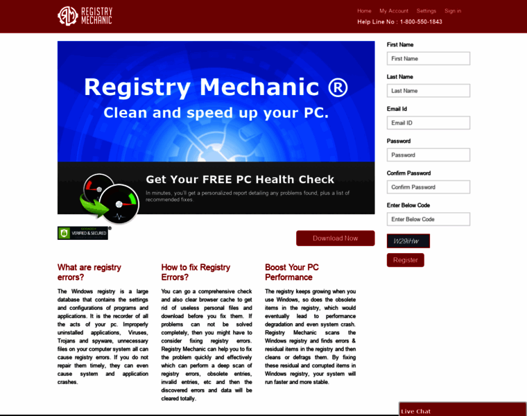 Registrymechanic.net thumbnail