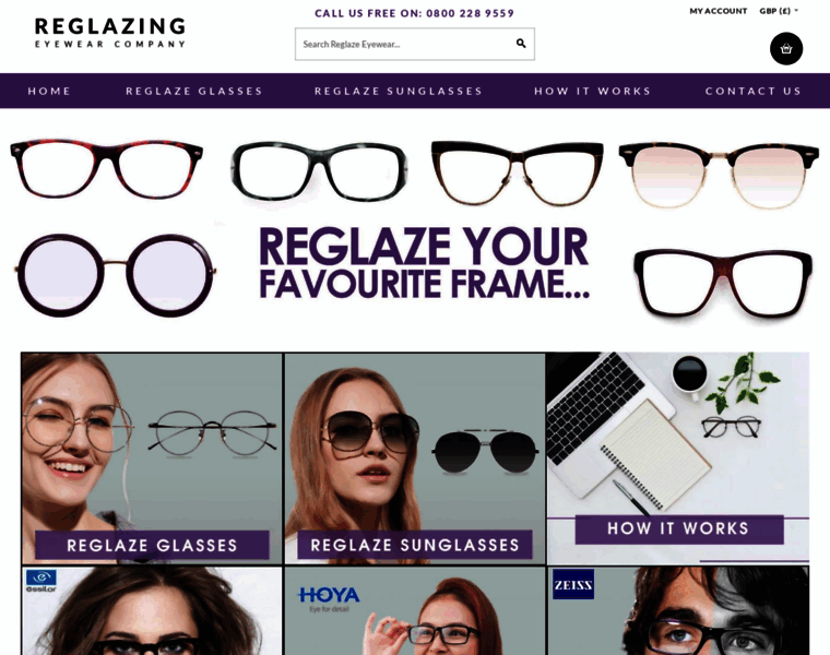 Reglazingeyewearcompany.co.uk thumbnail Reglazingeyewearcompany.co.uk thumbnail