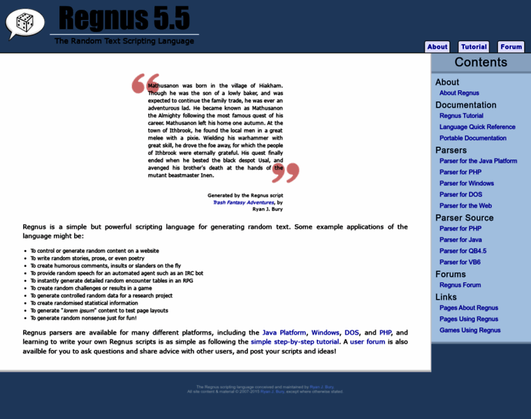 Regnus-scripting.info thumbnail