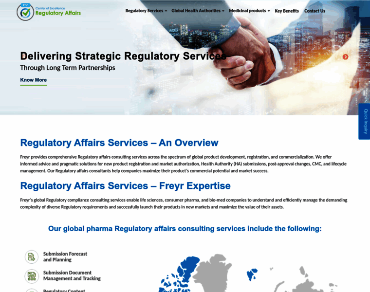 Regulatoryaffairs.freyrsolutions.com thumbnail