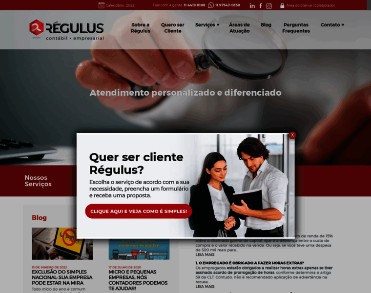 Reguluscontabil.com.br thumbnail