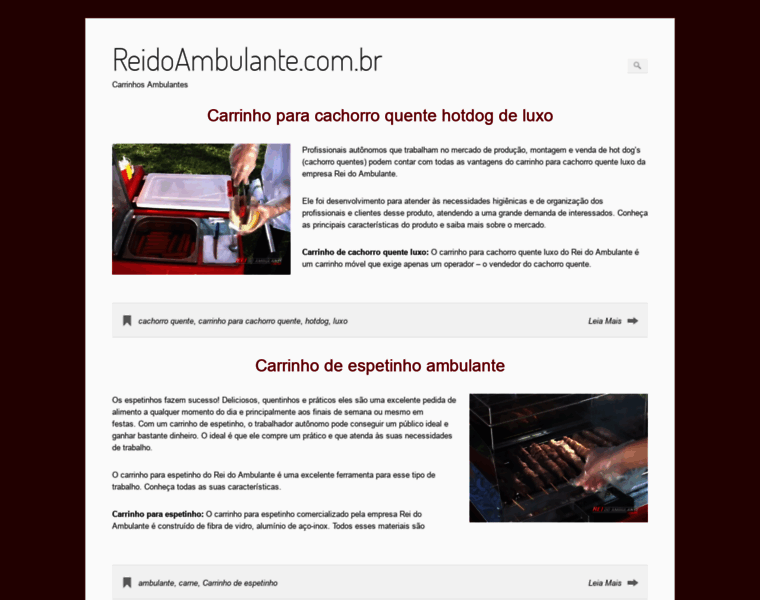 Reidoambulante.com.br thumbnail
