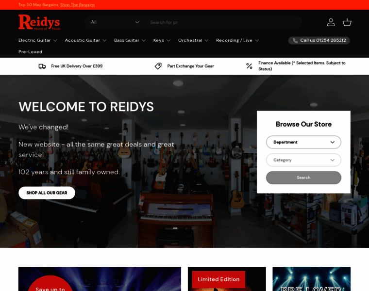 Reidys.com thumbnail