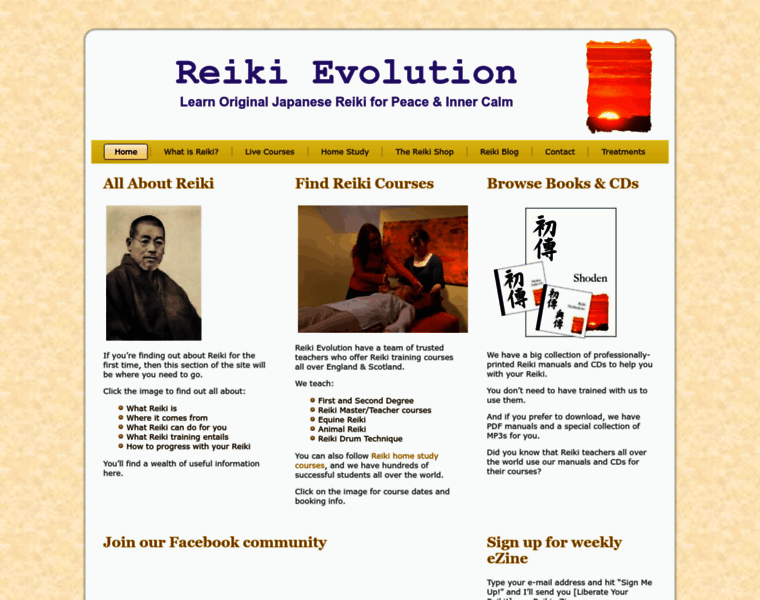Reiki-evolution.co.uk thumbnail