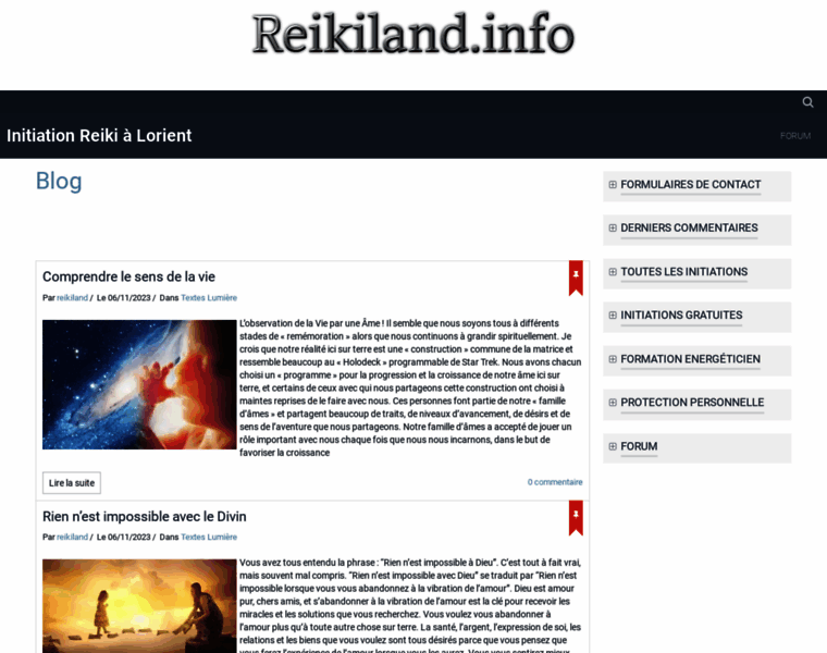 Reikiland.info thumbnail