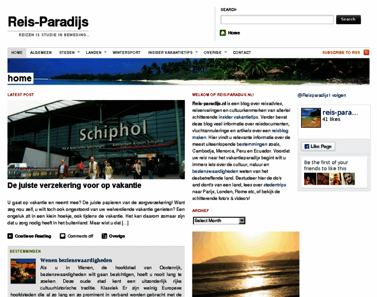 Reis-paradijs.nl thumbnail