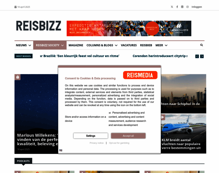 Reisbizz.nl thumbnail