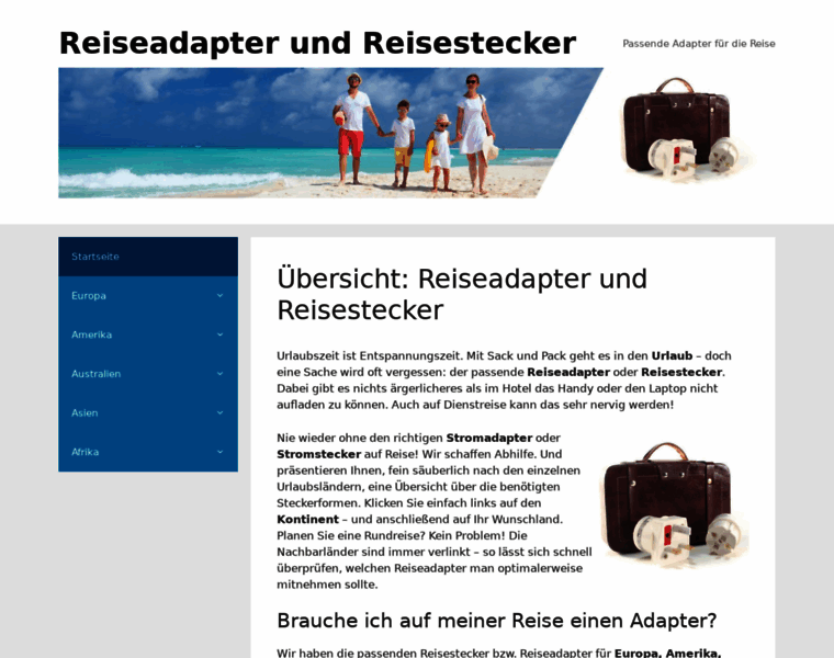 Reiseadapter-reisestecker.de thumbnail