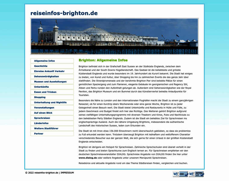 Reiseinfos-brighton.de thumbnail
