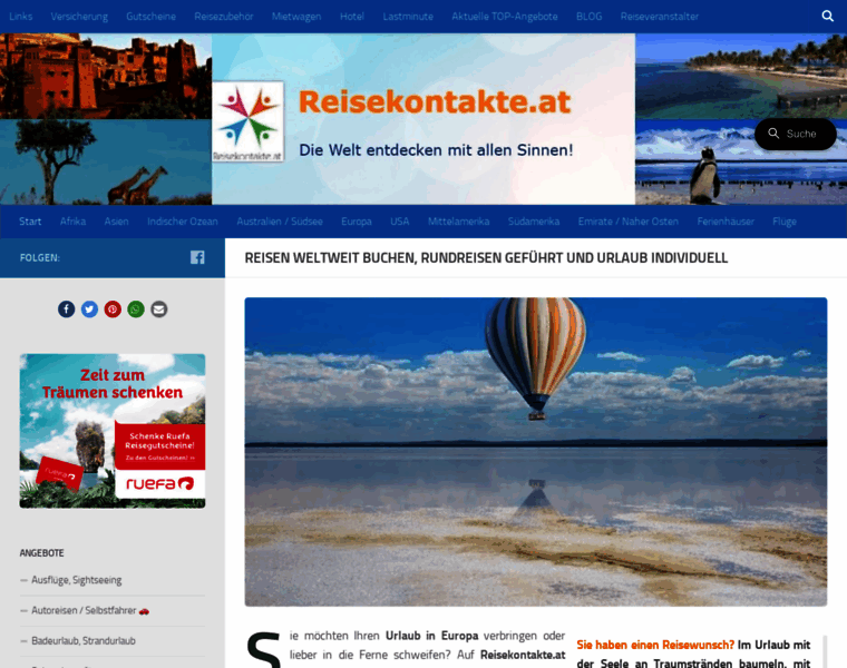 Reisekontakte.at thumbnail