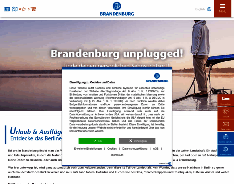 Reiseland-brandenburg.com thumbnail