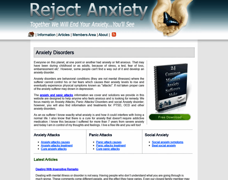 Rejectanxiety.com thumbnail
