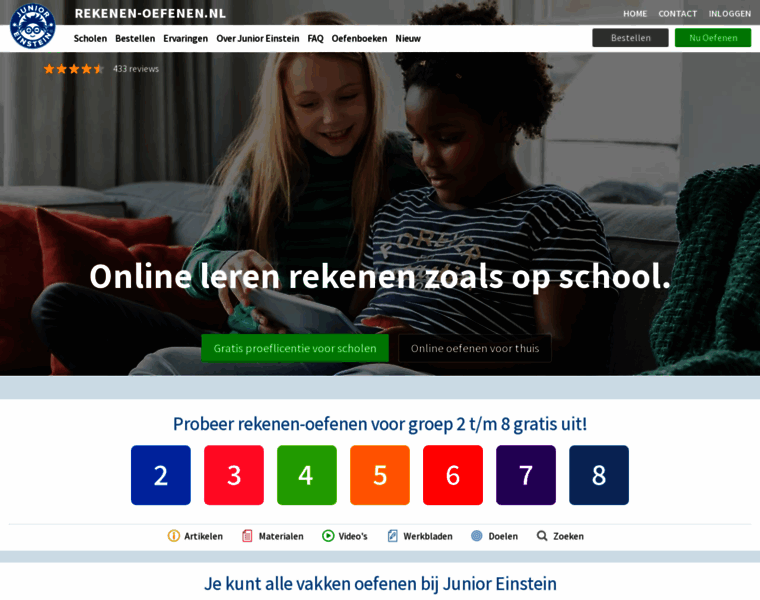 Rekenen-oefenen.nl thumbnail