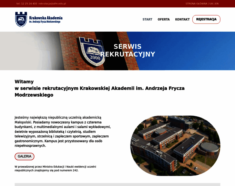 Rekrutacja.ka.edu.pl thumbnail