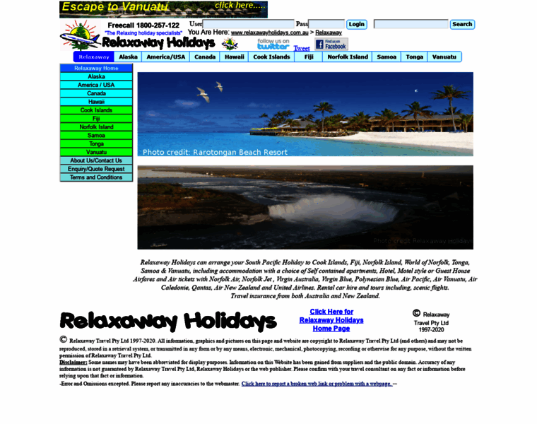 Relaxawayholidays.com.au thumbnail