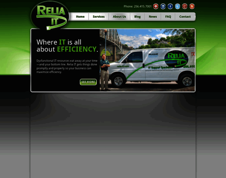 Relia-it.com thumbnail