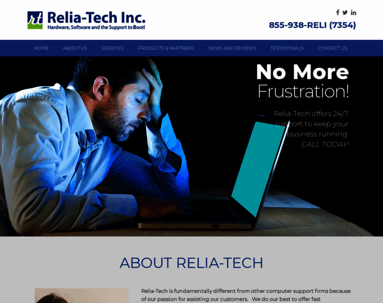 Relia-tech.com thumbnail
