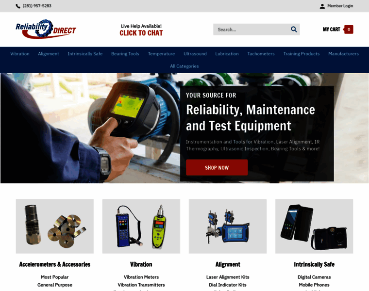 Reliabilitydirectstore.com thumbnail