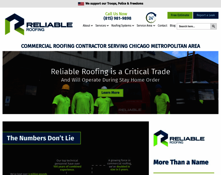 Reliable-roofing.com thumbnail