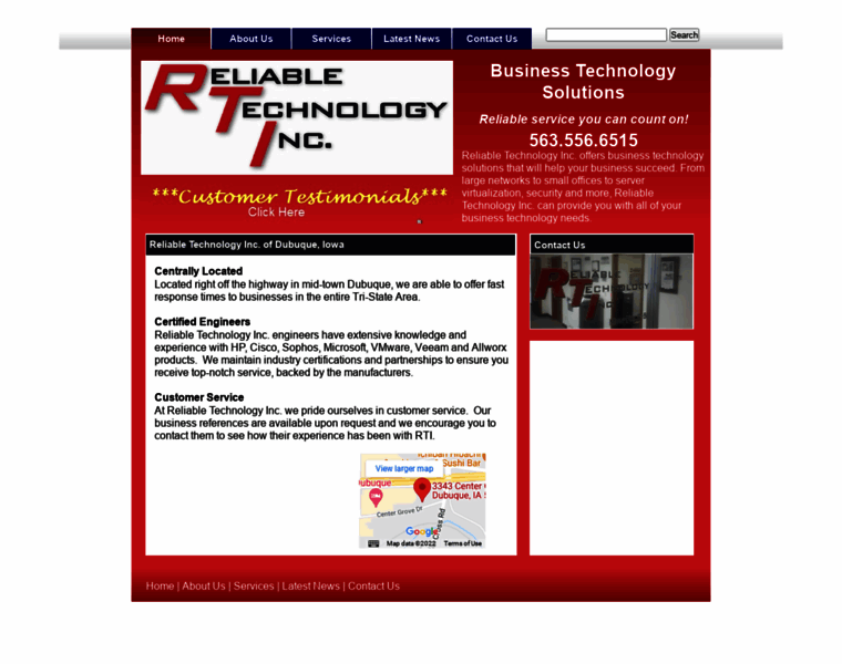 Reliable-tech-inc.com thumbnail