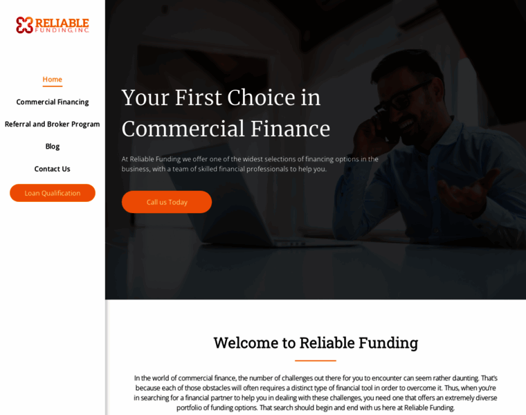 Reliablecommercialfunding.com thumbnail