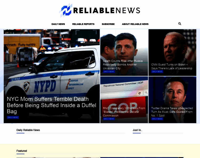 Reliablenews.org thumbnail