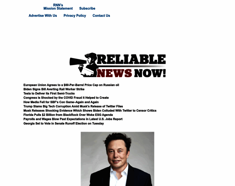 Reliablenewsnow.com thumbnail